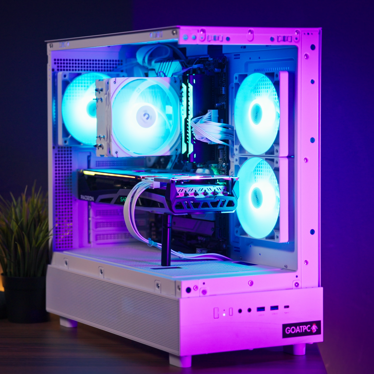 Herní PC RX 6800 XT Ryzen 7 5700X3D 1TB 32GB