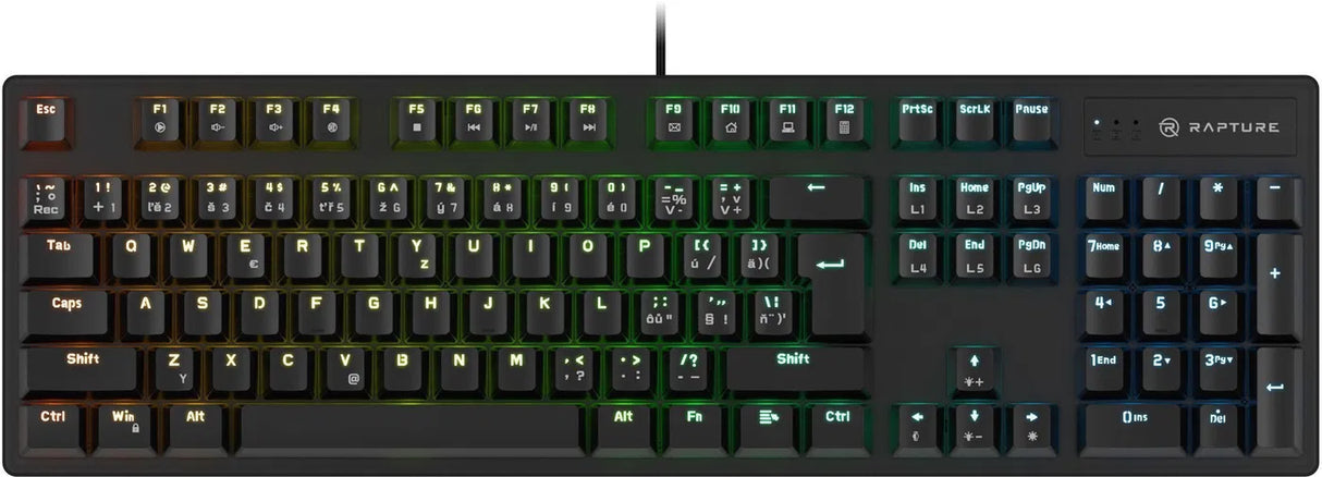 Rapture X-RAY Outemu Red černá - CZ/SK