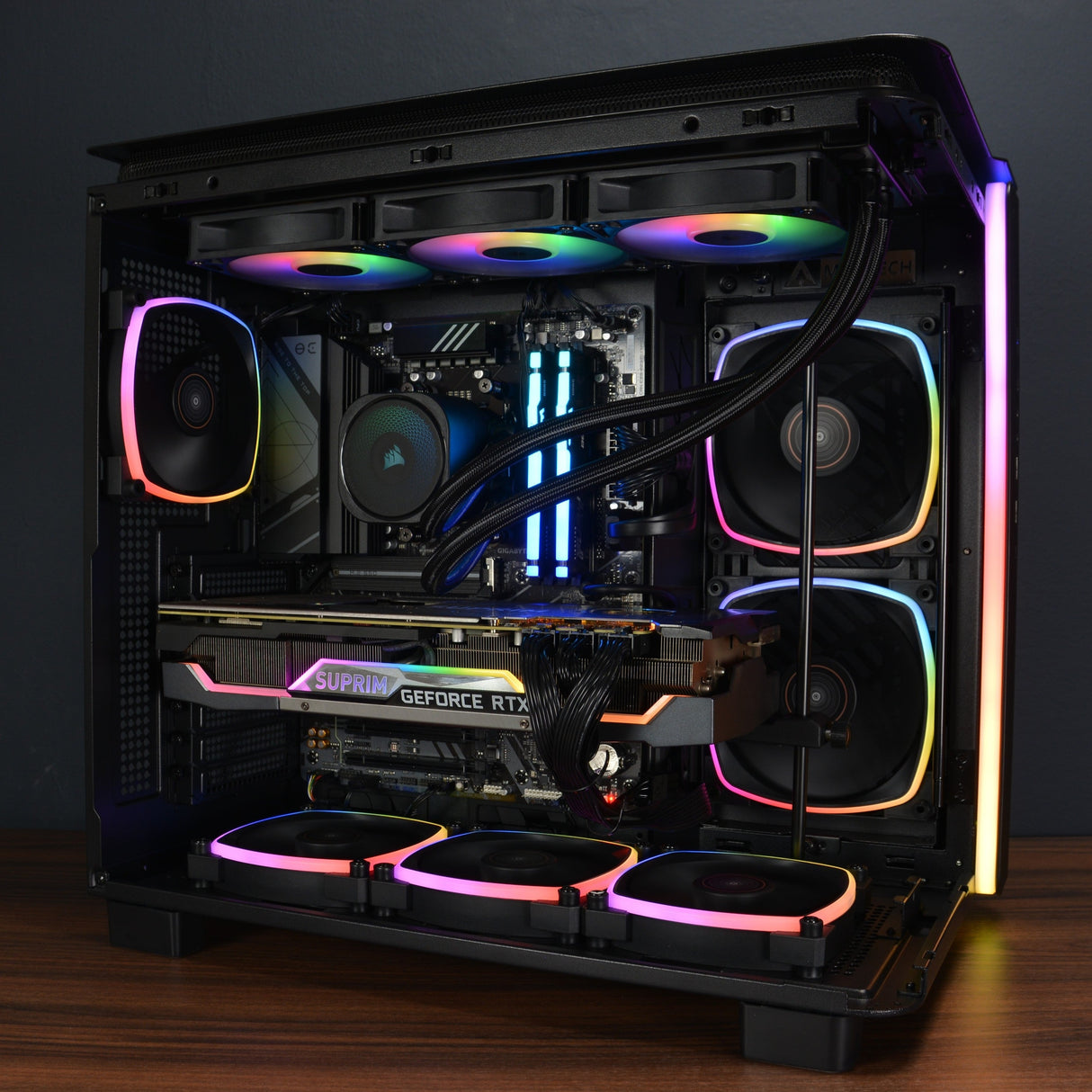 Herní PC RTX 3080 Suprim + Ryzen 5 7600 + 32GB RAM + 1TB SSD