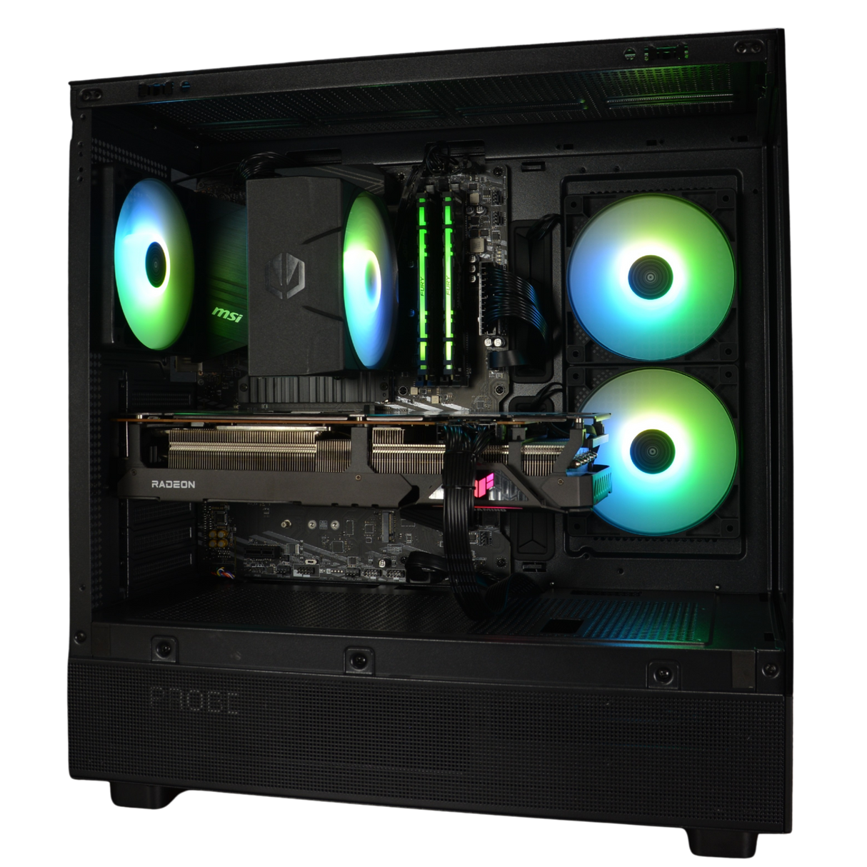 Herní PC Ryzen 5 5600X RX6800 – 1TB 16GB