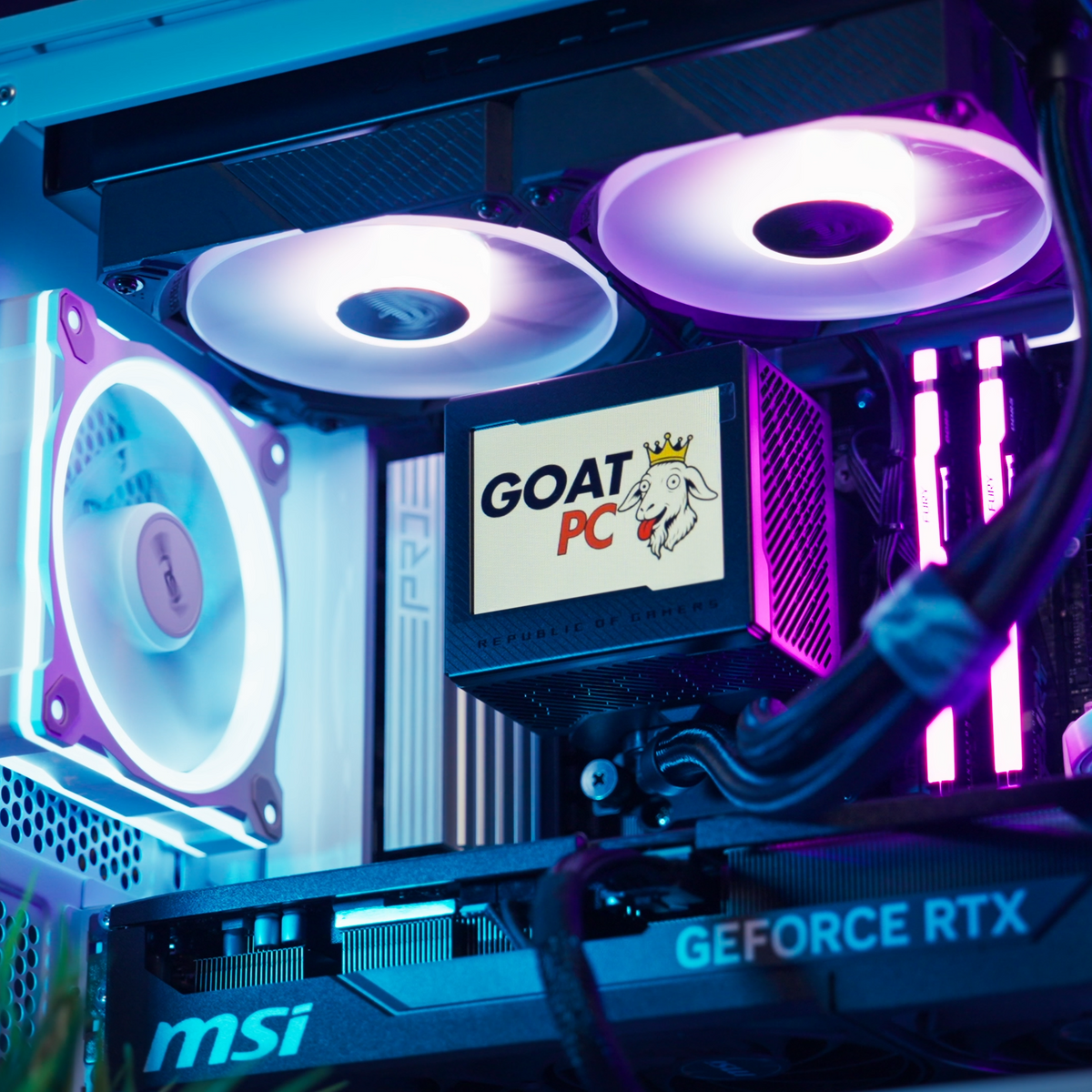 Herní PC RTX 5070 Ti Ryzen 7 9850X3D 2TB 32GB