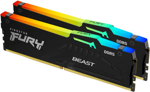 Kingston FURY 32GB KIT DDR5 6000MT/s CL36 Beast RGB EXPO