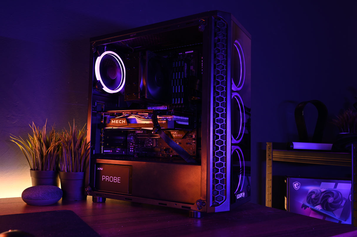 Herní PC - RX 6700XT Ryzen 5 5600X- 1TB 32GB