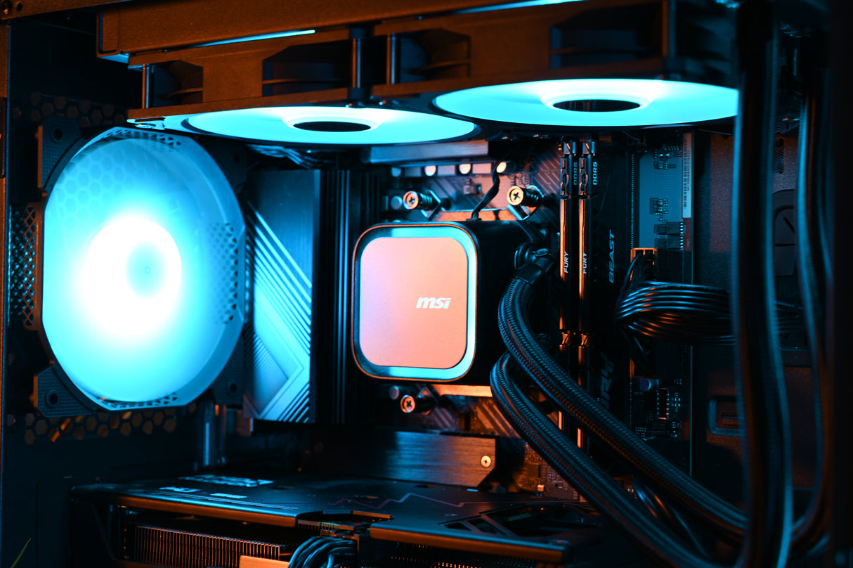 Herní PC - RX 9060 XT 16GB Ryzen 5 7500F - 1TB 32GB