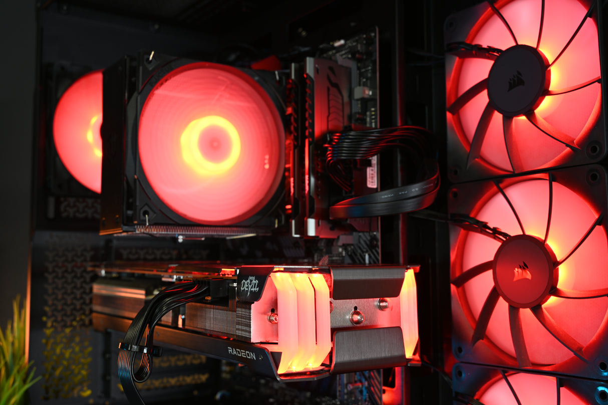 Herní PC - RX 6800 XT 16GB Ryzen 7 5700X3D - 1TB 32GB