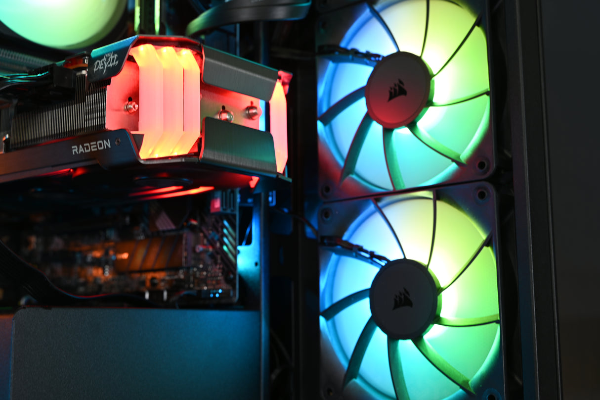 Herní PC - RX 6800 XT 16GB Ryzen 7 5700X3D - 1TB 32GB