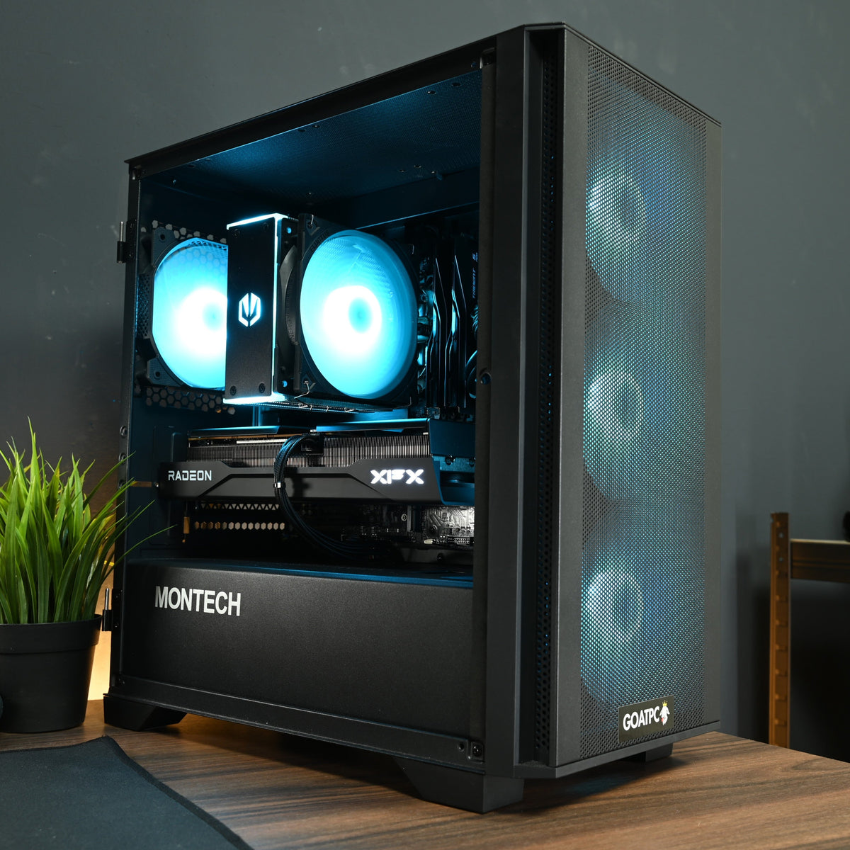 Herní PC RX 9060 XT 16GB Ryzen 5 7500F - 32GB 1TB