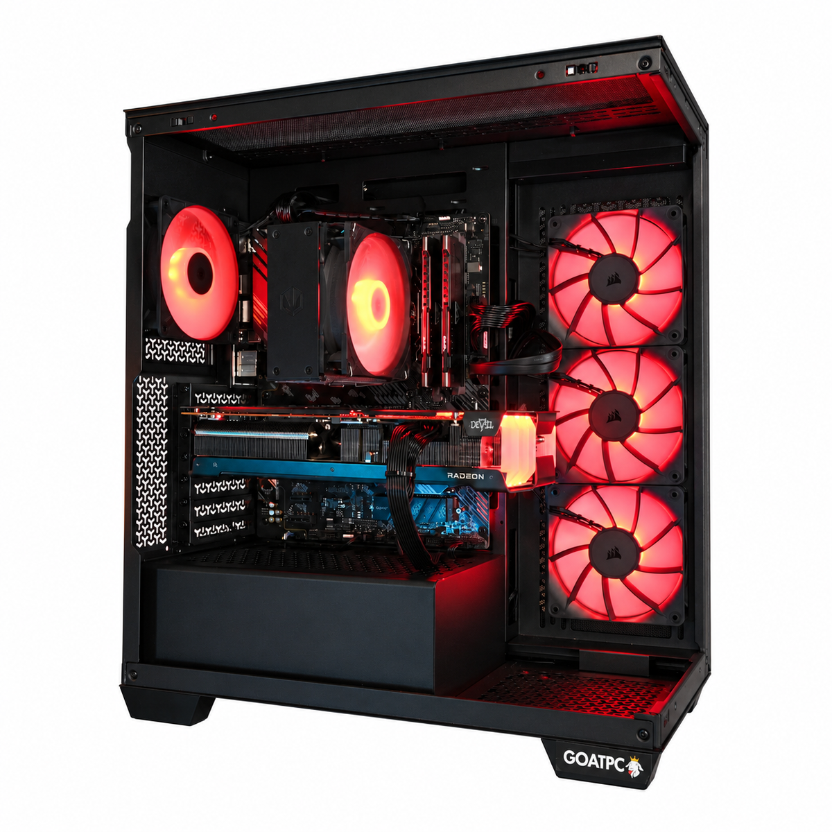 Herní PC - RX 6800 XT 16GB Ryzen 7 5700X3D - 1TB 32GB