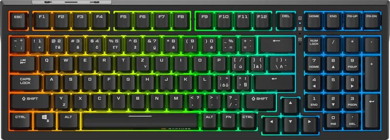 Rapture FOXTROT, Gateron G Pro 3.0 Red, černá – CZ/SK