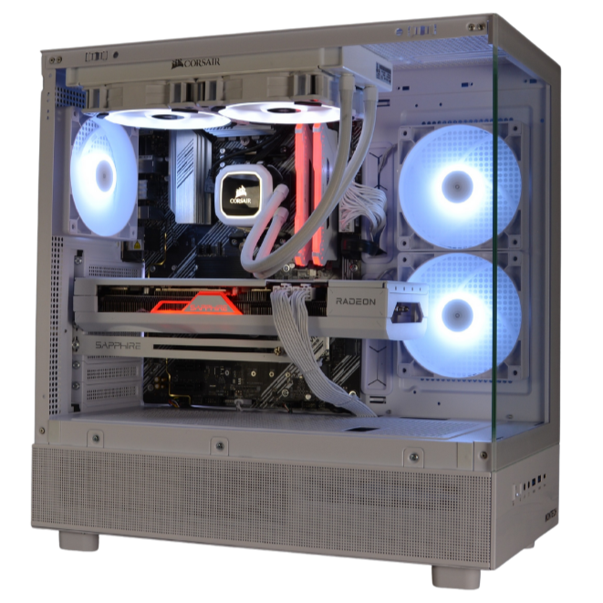 Herní PC Ryzen 5 5600X RX7700XT – 1TB 16GB AIO